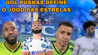 GOL PUSKAS DEFINE JOGO DAS ESTRELAS BANDEIRANTES X SPORTING [upl. by Disraeli256]