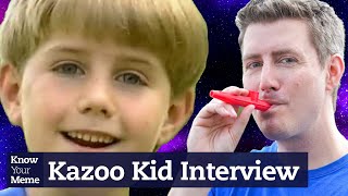 We Caught Up With Kazoo Kid to Find Out What Hes Up to Now  Know Your Meme Interviews [upl. by Ainirtak]