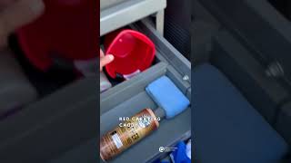 🚐DETAILERS Unpacking the van The BOTTOM DRAWER [upl. by Nelag426]