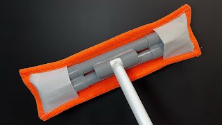 A mop made of plastic pipe waste [upl. by Lapointe]