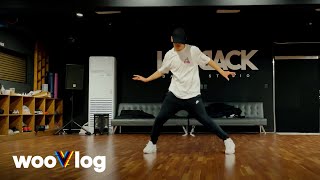 KIM WOOJIN ‘Tuesday’ Dance Practice Video wooVlog [upl. by Kata]