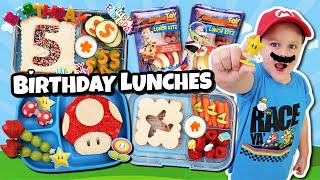 School Lunch TAKEOVER  Griffins 5th Birthday Week Of Lunches 🎂 [upl. by Ynaffik]