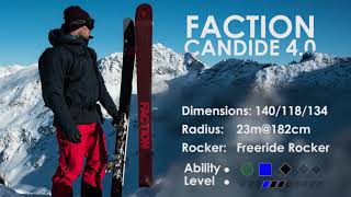 Faction Candide 40 Ski Review [upl. by Accissej]