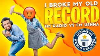 I BROKE MY OWN RECORD  FM USHNA VS FM RADIO GAMING  PUBG MOBILE [upl. by Doralia]