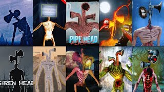 siren head pipe head light head game old and new games Part 5 [upl. by Ynafetse678]