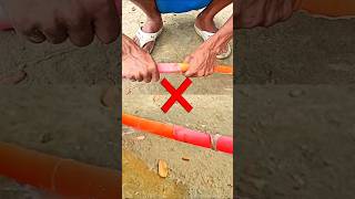 Techniques solve Water pipe joint leakage problem waterpipeline construction [upl. by Senskell1]