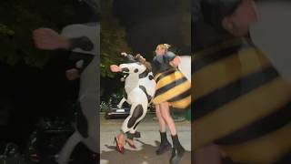 noi che ci dirigiamo alla cena a tema animalier 🐄🐝  TT LE GIRLZ [upl. by Sally]