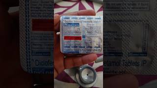 Diclofenac sodium paracetamol information myvlogvideo vlogaknursingofficer [upl. by Aisatal746]