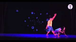 BALLENAS HISTORIAS GIGANTES  Larumbe Danza FETEN 2015 [upl. by Ylevol]