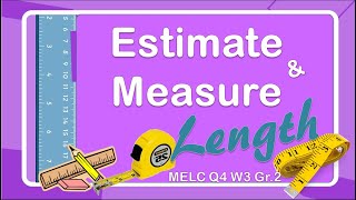 ESTIMATE AND MEASURE LENGTH [upl. by Gobert887]