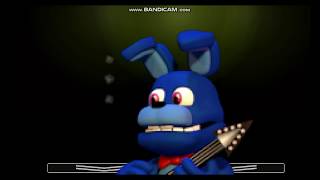 Rejected Custom Night  Adventure Bonnie JUMPSCARE [upl. by Adnot553]