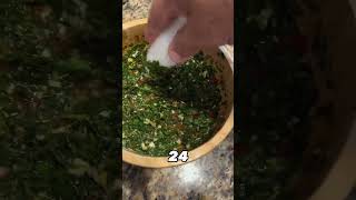 CHIMICHURRI CON SUB  receta de Chimichurri  Como hacer Chimichurri [upl. by Llenwad]