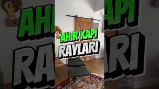 Ahır Kapı RaylarıAhır Kapı Modelleri [upl. by Selbbep]