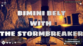 Fountain of Youth Bimini Belt with the Stormbreaker [upl. by Niamert457]