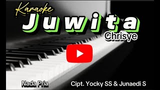 JUWITA Karaoke Orgen Tunggal Cipt Yocky SS amp Junaedi S  Karaoke Nada Pria [upl. by Nilrem]