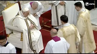 Pope Francis presided over the Chrism Mass on Holy Thursday 2023  Highlights [upl. by Paine]