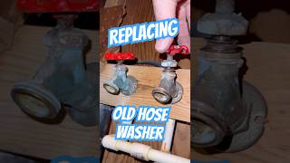 Replacing A Hose Spigot Washer  Old Washer Ruined  Leak Repair  Ultra Plumbing amp Drain Cleaning [upl. by Lletnwahs74]