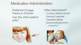 Medications in Kids [upl. by Eimarej]