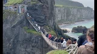 Accident at CarrickaRede Required Injured to be Airlifted amp more about Giant Causeway Trail [upl. by Kram163]