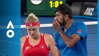 Mixed Doubles Final Super Tiebreak between BabosBopanna v DabrowskiPavic  Australian Open 2018 [upl. by Golub]