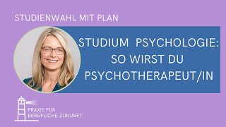 Wie werde ich Psychotherapeutin aktuelle Infos [upl. by Ryann763]