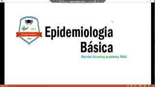 Sala de Estudo 1 Epidemiologia  Introdução Epidemiologia Básica [upl. by Aissatsana]