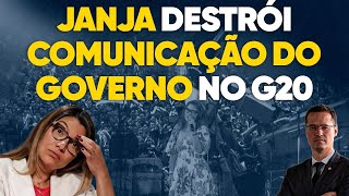 Trapalhona Janja detona comunicação do governo no G20 e afunda Lula com manchetes negativas [upl. by Kirsten]