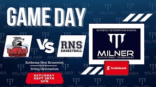 RNS vs UNBSJ Milner Invitational Tournament Saturday September 28th 3pm [upl. by Barby632]