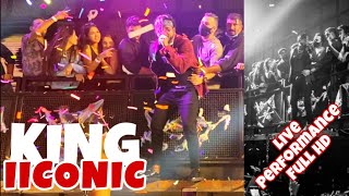 King IICONIC song • iconic Live performance • Sir Raja • [upl. by Adnamma]