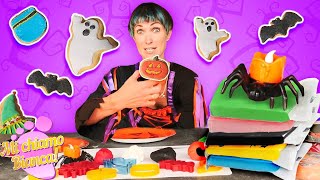 Cuciniamo i biscotti per la festa di Halloween Cucina per bambini Video di Halloween per bambini 🎃 [upl. by Ayhtak598]