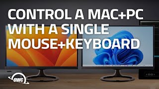 How to Control a Mac and PC with One Keyboard and Mouse Using Synergy [upl. by Stephie803]