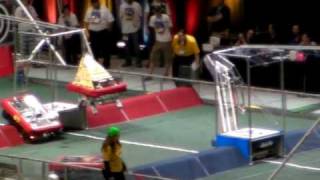 Einstein Finals 12 2010 Match 8  Newton vs Curie First Robotics Championship 2010 [upl. by Ennaeerb]