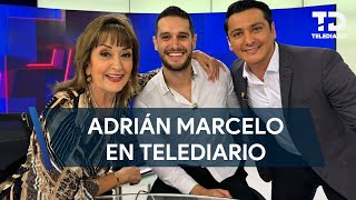 Adrián Marcelo visita a María Julia Lafuente en Telediario [upl. by Orson]