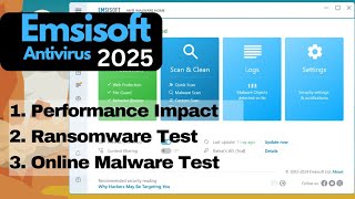 Emsisoft Antiware Home Review with Ransomware Test  Shocking Result [upl. by Hairym]