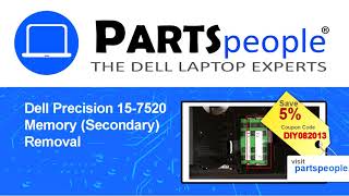 Dell Precision 157520 P53F002 Secondary Memory HowTo Video Tutorial [upl. by Pardo]