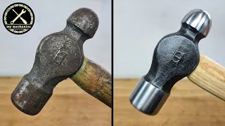 Ball Peen Hammer Restoration [upl. by Bacon]