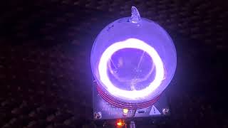 Plasma Generator with a Xenon and Strontium Salt Globe [upl. by Jolynn]