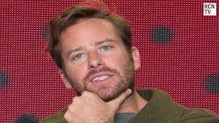 Armie Hammer Shares Awkward Kissing Rehearsals [upl. by Jessi]