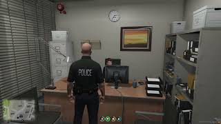 FiveM Police Job oxtarget [upl. by Rebe]