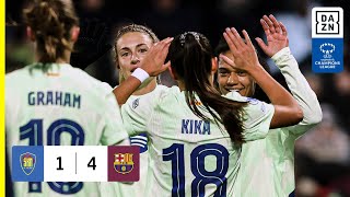 HIGHLIGHTS  SKN StPölten vs FC Barcelona  UEFA Womens Champions League 202425 Español [upl. by Dent286]