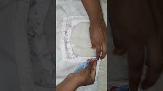 Dori kurthi ka sath silane ka tarika shorts latkan fixing to kurthi shorts tassels [upl. by Analaf]