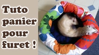 Tuto panier pour furet [upl. by Alaik]