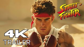 STREET FIGHTER  Teaser Trailer 2025  Zac Efron Dwayne Johnson  Live Action Concept [upl. by Wren121]