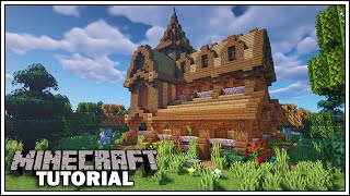 Minecraft Tutorial How To Build a Horse Stable [upl. by Mahla224]