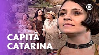 Catarina e Petruchio arranjam confusão no jantar de noivado  O Cravo e a Rosa  TV Globo [upl. by Shandie]