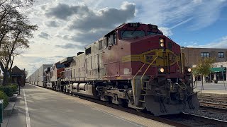 BNSF Fakebonnet 768 w K5LA  La Grange IL 10132024 [upl. by Adaner]