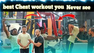 Chest workout at gym💥  Chest workout with dumbbells  Chest exerciseSAFitnessTalks [upl. by Dnalrag]