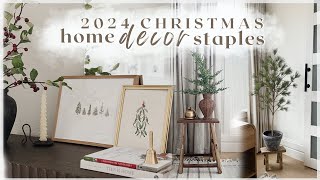 CHRISTMAS DECOR MUSTHAVES 2024  christmas decor haul  holiday decorating ideas [upl. by Fax]