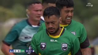 NZRL National 20s 2021 Auckland Blue v Central Districts [upl. by Anana159]