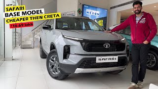 Cheaper Then Creta 2024 New Tata Safari SmartO Base Model  Review [upl. by Iaka]